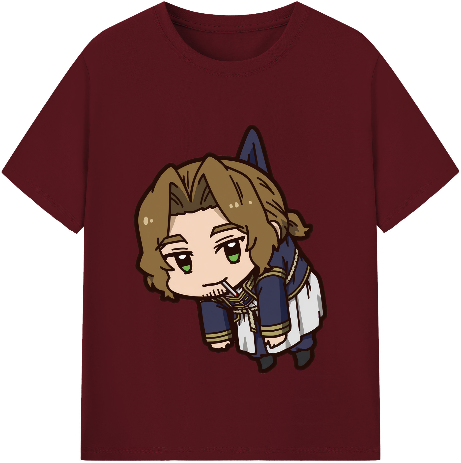 （画像用） 葬送のフリーレン Frieren 綿100％半袖Tシャツ（フロントプリント）